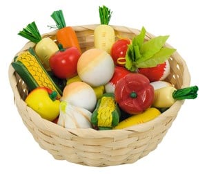 Treleker - Goki Vegetables in a Basket - 51662