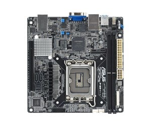 Hovedkort - ASUS P13R-I Hovedkort - Intel C262 - Intel LGA1700 socket - DDR5 RAM - Mini-ITX - 90SB0CR0-M0UAY0