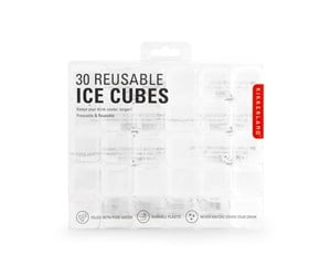 Gadget - Kikkerland Clear Reusable Ice Cubes S/30 - CU267