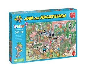 Puslespill - Jan Van Haasteren Junior 18 - The School Garden (360) - 1110100321