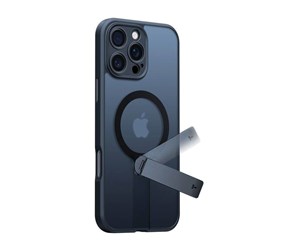 Mobil - Deksel og etui - Torras Pstand Spin Case for iPhone 16 ProMax (Black) - X00RP157004