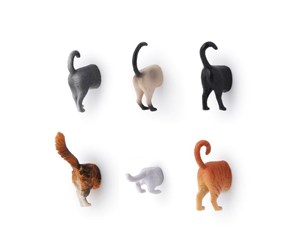 Gadget - Kikkerland Cat Butt Magnets - MG53