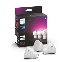 Smarthus - Philips Hue Color GU10 Spotlight - 3-pakning - 929003666503