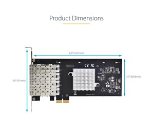 Nettverksadapter - StarTech.com P041GI-NETWORK-CARD - P041GI-NETWORK-CARD