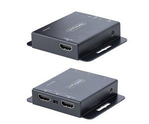 Repeater & Transceiver - StarTech.com EXTEND-HDMI-4K40C6P1 4K HDMI Extender over CAT6/CAT5 Ethernet Cable 4K 30Hz or 1080p 60Hz - EXTEND-HDMI-4K40C6P1