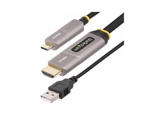 Skjermkabel - StarTech.com 50ft (15.2m) USB-C to HDMI 2.0 Active Optical Cable 4K 60Hz - HDMI cable - 15.2 m - 146B-USBC-HDMI4K-AOC