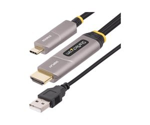 Skjermkabel - StarTech.com 30ft (9.15m) USB-C to HDMI 2.0 Active Optical Cable 4K 60Hz - HDMI cable - 9.15 m - 145B-USBC-HDMI4K-AOC