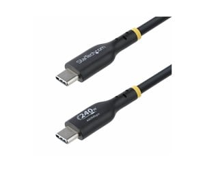 USB - StarTech.com 4m USB C Charging Cable USB-IF Certified USB-C Cable 240W - USB-C cable - 24 pin USB-C to 24 pin USB-C - 4 m - USB2EPR4M