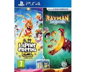 Spill - Rabbids: Party Of Legends + Rayman Legends Bundle - Sony PlayStation 4 - Underholdning - 3307216263852