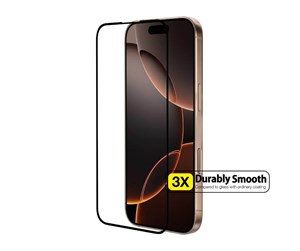 Mobil - Beskyttelsesglass - Just Mobile Xkin glass screen protector for iPhone 16 Pro Max - SP-1669