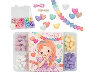 Kreative leker - Princess Mimi Mimi DIY Heart Beads - 0412127