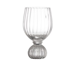 Servering & Servise - Bloomingville - Taurin Wine Glass - Clear - 82060802