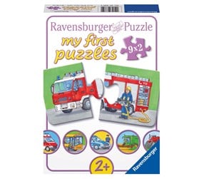 Puslespill - Ravensburger Special Vehicles puzzle 9x2pcs. Gulv - 073320