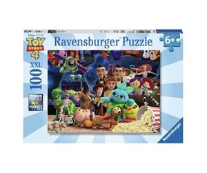 Puslespill - Ravensburger Jigsaw puzzle XXL Toy Story 4 100 pcs. Gulv - 104086