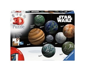 Puslespill - Ravensburger 3D Puzzle Star Wars Planet Of The Galaxy 531st. 3D Puslespill - 115778