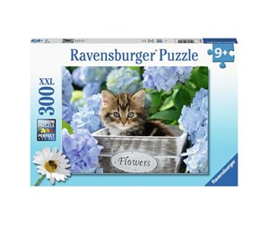 Puslespill - Ravensburger Jigsaw puzzle XXL Small Kitten 300 pcs. Gulv - 128945