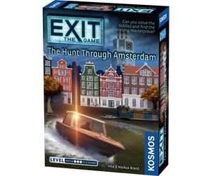 Brettspill & Puslespill - Kosmos EXIT 20: The Hunt Through Amsterdam (EN) - KOS01887