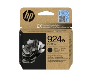 Printertilbehør blekk/toner - HP 924e / 4K0V0NE Black Ink - Blekkpatron Svart - 4K0V0NE