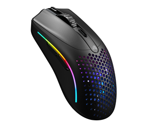 Mus - Glorious Model O 2 Mini Wireless - Matte Black - Gaming mus - Optisk - 5 - Svart - GLO-MS-OMWV2-MB