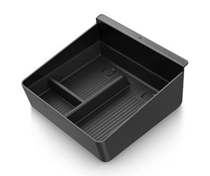 Mobil - Andre tilbehør - Spigen Console Organizer (Bottom) black - Tesla Model 3 2024 - ACP07407