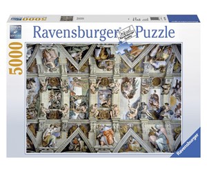 Puslespill - Ravensburger Jigsaw puzzle The Sistine Chapel 5000 pcs. - 174294