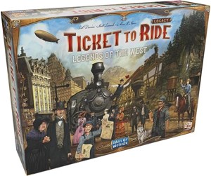 Brettspill & Puslespill - Days of Wonder Ticket to Ride - Legacy - Legends of the West - DOW720036