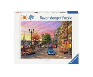 Puslespill - Ravensburger Jigsaw Puzzle Evening Atmosphere In Paris 500pcs. - 120001492