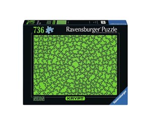 Puslespill - Ravensburger Jigsaw puzzle Krypt Neon Green 736pcs. - 120002765