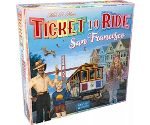 Brettspill & Puslespill - Days of Wonder Ticket To Ride - San Francisco (ENG) - DOW720164