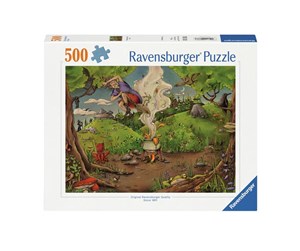 Puslespill - Ravensburger Jigsaw puzzle Bei Der Waldhexe 500pcs. - 12000777 7