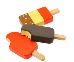 Treleker - Bigjigs Wooden Ice Cream per piece - BJF145