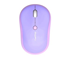 Mus - Mofii M5DM Wireless Mouse (Purple) - Mus - 4 - Lilla - M5DM Purple