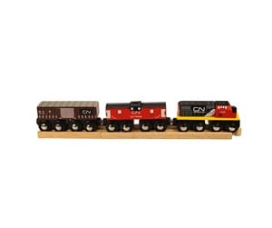 Treleker - Bigjigs Wooden CN Train 5 pieces - BJT446