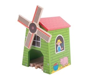 Treleker - Bigjigs Wooden Windmill - BJT247