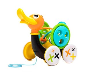 Babyleker - Yookidoo Pull Along Whistling Duck - YO40129