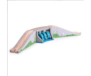 Treleker - Bigjigs Wooden Rails - Bridge with Waterfall - BJT279