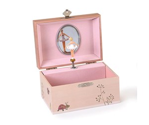 Barnerom - Egmont Toys - Musical Jewelry Box Ladybug - Pink - 15 x 10 x 9 cm - 570534