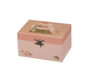 Barnerom - Egmont Toys - Musical Jewelry Box Fawn - Pink - 15 x 10 x 9 cm - 570528