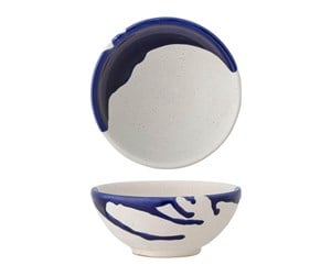 Servering & Servise - Bloomingville - Okayama Bowl - Blue - Stoneware - 82060613