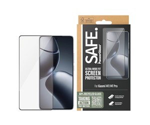 Mobil - Beskyttelsesglass - SAFE. by PanzerGlass Skjermbeskyttelse Xiaomi 14T, 14T Pro, Ultra-Wide Fit - SARNUWFG58319