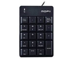 Tastatur - Mofii Wired Numeric Keypad X810 (Black) - Numpad - Svart - X810 Black