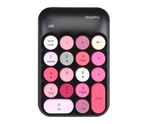 Tastatur - Mofii Wireless Numeric Keypad X910 Black+Red - Numpad - Svart - X910 Black/Red