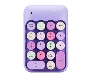 Tastatur - Mofii Wireless Numeric Keypad X910 (Purple) - Numpad - Lilla - X910 Purple