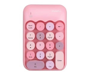 Tastatur - Mofii Wireless Numeric Keypad X910 (Pink) - Numpad - Rosa - X910 Pink