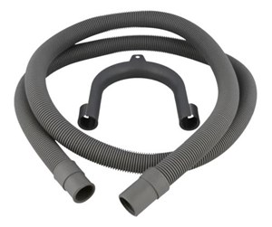 Reservedeler og tilbehør - Nordic Quality Uni. Drain Hose w/ Bracket 1.5m - RYDH01