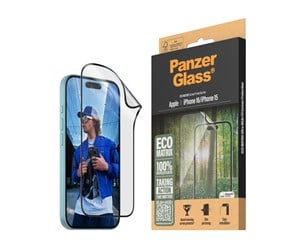 Mobil - Beskyttelsesglass - PanzerGlass Eco MATRIX Screen Protector iPhone 16 | 15 | Ultra-Wide Fit - PANZER2869