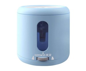 Skrivebordstilbehør - Tenwin 8035-3 battery/USB electric sharpener with container (blue) - TW8035-3