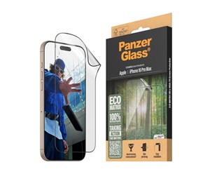 Mobil - Beskyttelsesglass - PanzerGlass Eco MATRIX Screen Protector iPhone 16 Pro Max | Ultra-Wide Fit - PANZER2872