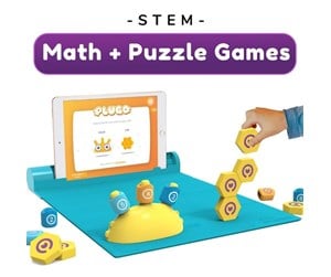 Lek & Lær - PlayShifu Shifu Plugo: STEM Wiz Pack - 3 in 1 - Math Vocabulary & Puzzles - SHIFU026