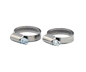 Reservedeler og tilbehør - Nordic Quality Hose Clamp 20-32 mm Stainless Steel 2 pcs. - RYHC03